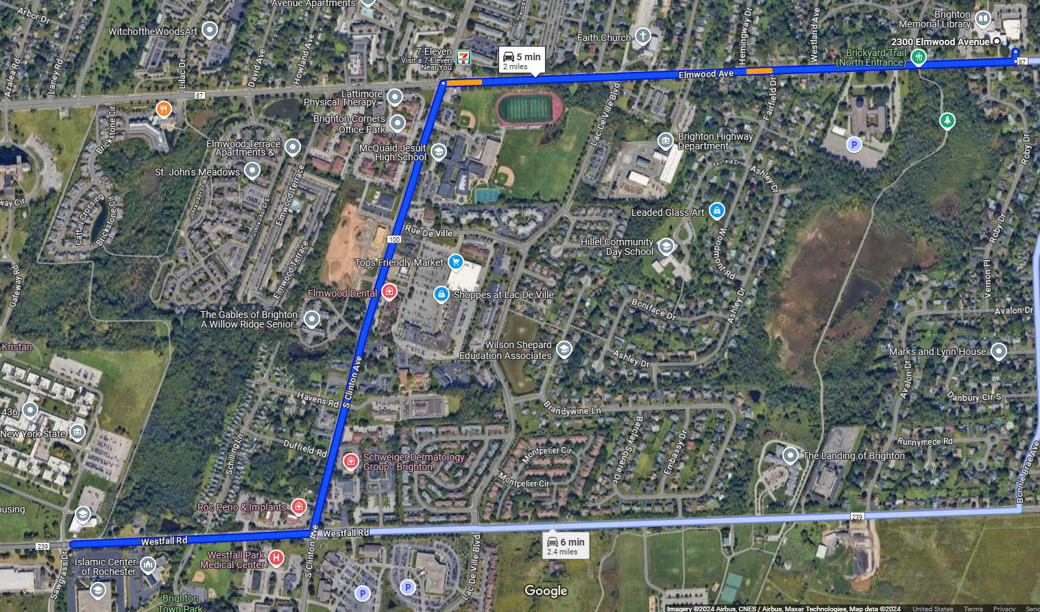map to ESU