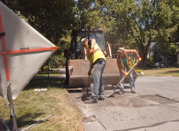 Neighborhood Road Repair